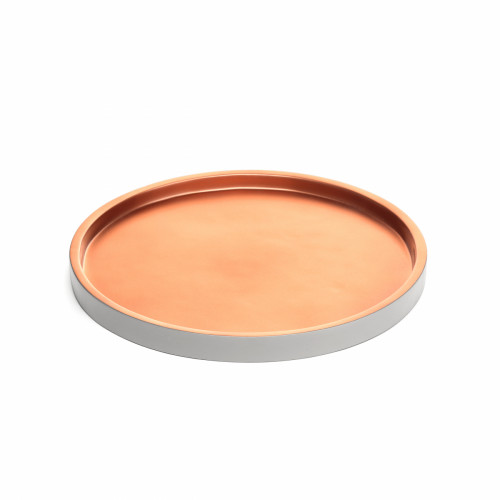 поднос shaoguan диаметр 16 светло-серый в Нижневартовске