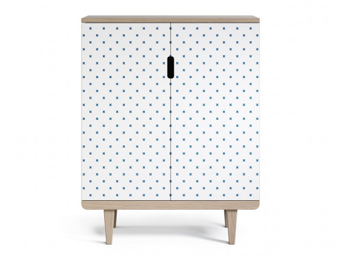 комод triptikh осветлённый дуб / принт №043 в Нижневартовске