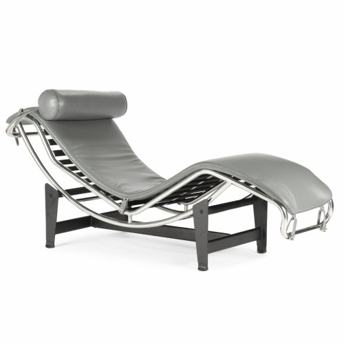 шезлонг lc4 серый в Нижневартовске