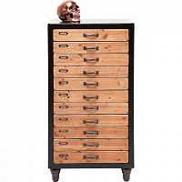 комод высокий college коричневый в Нижневартовске