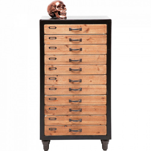 комод высокий college коричневый в Нижневартовске