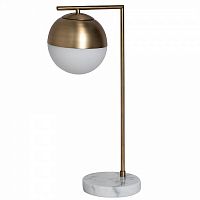 лампа настольная d45*55см металл золото в Нижневартовске