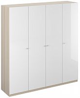 шкаф uno белый глянец бежевый в Нижневартовске