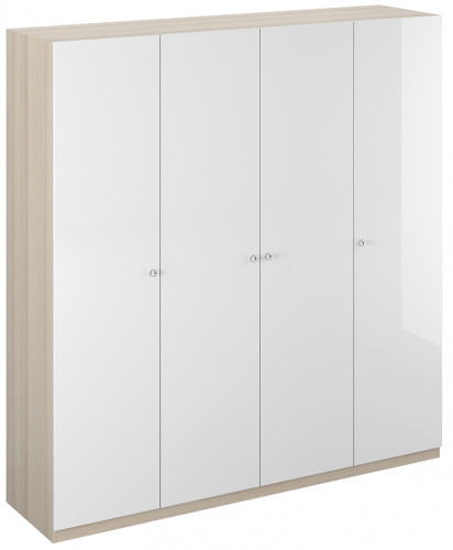 шкаф uno белый глянец бежевый в Нижневартовске