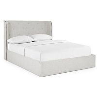 кровать двуспальная 160х200 белая chaplin в Нижневартовске