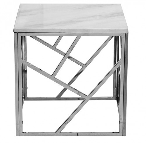 стол журнальный sorpresa серый, хром в Нижневартовске