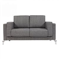 диван andrew двухместный прямой серый в Нижневартовске