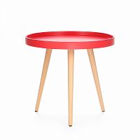стол кофейный kilo красный в Нижневартовске