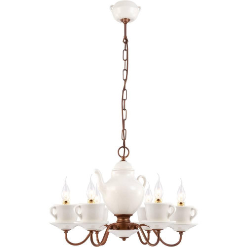 подвесная люстра arte lamp servizio a6483lm-6wh в Нижневартовске