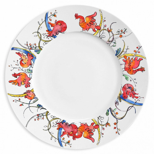 блюдо сервировочное 310 мм бортовое петушки в Нижневартовске