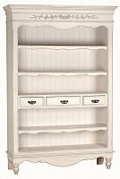 шкаф книжный марсель с состариванием молочно-белый в Нижневартовске