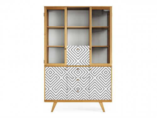 буфет thimon натуральный дуб с принтом в Нижневартовске