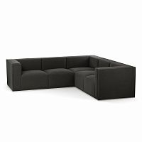 диван norris угловой черный в Нижневартовске