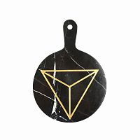 разделочная доска gansu круглая черный в Нижневартовске