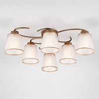 потолочная люстра eurosvet phortos 60075/6 античная бронза в Нижневартовске