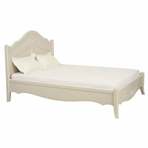 кровать деревянная односпальная 90х200 бежевая авиньон в Нижневартовске