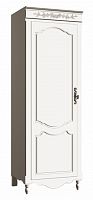 шкаф высокий под холодильник кухонный марсель молочно-белый в Нижневартовске