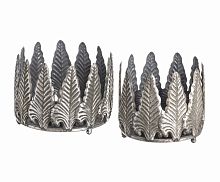 набор подсвечников серебряный с резьбой shirley, 2 штуки в Нижневартовске