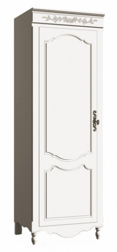 шкаф высокий под холодильник кухонный марсель молочно-белый в Нижневартовске