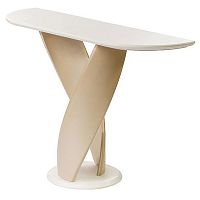 консоль virtuos d подстолье: береза выбеленная, столешница: эмаль белая в Нижневартовске