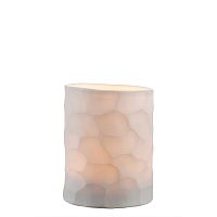 подсвечник белый стеклянный fontana s от eichholtz, 16 см в Нижневартовске