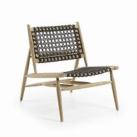 unika кресло из тикового дерева темно-серый cc0448j15 в Нижневартовске