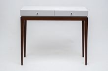 туалетный столик белый с кричневыми ножками static в Нижневартовске