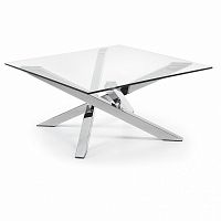 журнальный столик mikado прозрачный стеклянный от la forma (ex julia grup) в Нижневартовске
