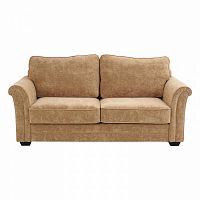 диван-кровать sydney двухместный прямой бежевый с рисунком в Нижневартовске