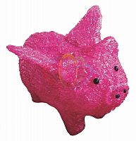 светодиодная фигура поросенок с крылышками розовый 60см в Нижневартовске