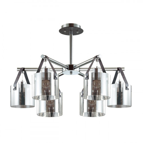 потолочная люстра lumion valarie 3716/6c дымчатая в Нижневартовске