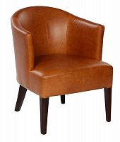 стул с подлокотниками walnut hill коричнеое в Нижневартовске