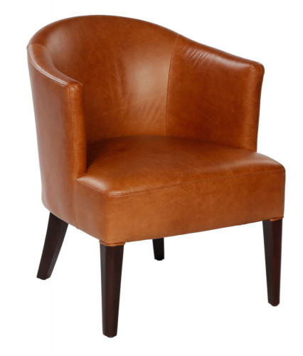 стул с подлокотниками walnut hill коричнеое в Нижневартовске