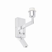 artis бра с ридером хром e27 led 1w от faro в Нижневартовске