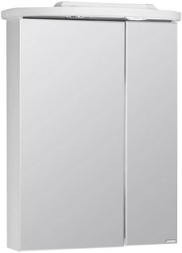 шкаф-зеркало для ванной акватон норма 65 1a002102no010 в Нижневартовске