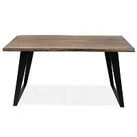 большой обеденный стол дживан sigar black из массива дерева 150x90 в Нижневартовске