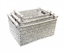 трио корзин садовод в белом в Нижневартовске