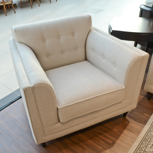 кресло mestre неоклассика бежевое в Нижневартовске