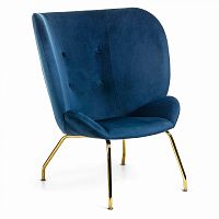 кресло vernen темно-синее в Нижневартовске