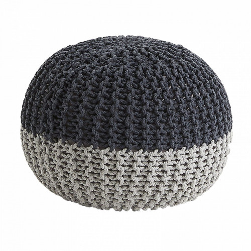 пуф arieh темно-серый с серым в Нижневартовске