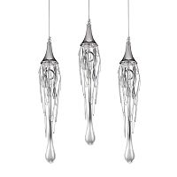 подвесной светильник goddess tears 3 chrome от delight collection в Нижневартовске