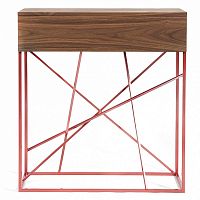 тумба wilson американский орех ножки медь в Нижневартовске