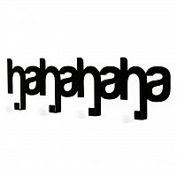 вешалка hahaha черная в Нижневартовске