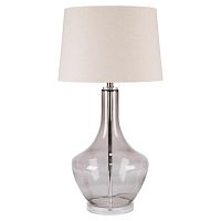 настольная лампа белая на прозрачном основании монток в Нижневартовске