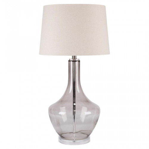 настольная лампа белая на прозрачном основании монток в Нижневартовске