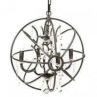 люстра foucault's orb crystal (47*47*64) коричневая в Нижневартовске