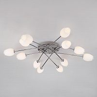 потолочная люстра eurosvet tulip 30135 хром в Нижневартовске