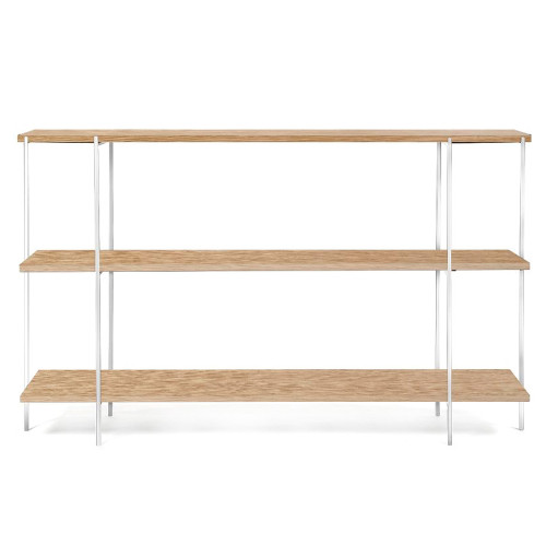 стеллаж florian white темный дуб в Нижневартовске