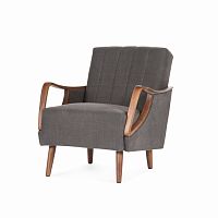 кресло theodore коричневое в Нижневартовске