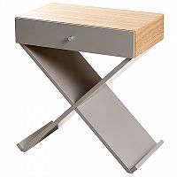 тумба bonn серая со светло-коричневой столешницей в Нижневартовске